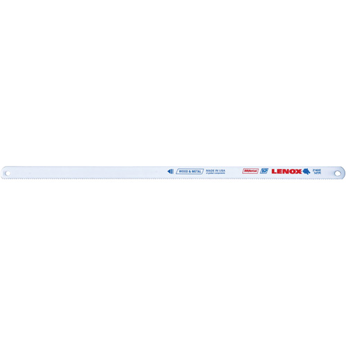 T2 Technology Hacksaw Blade, Bi-Metal, 12" L, 14 TPI Action Paper