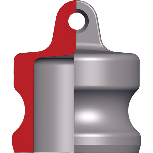 Bouchon anti-poussi&egrave;re &agrave; came et cannelure Dixon Action Paper