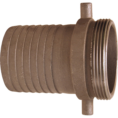 King Short Shank Suction Coupling, Aluminum, 1-1/2" Action Paper