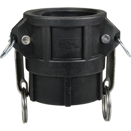 Coupleur &agrave; came et cannelure, Polypropyl&egrave;ne, Type D, 3", NPT femelle, 60 PSI Action Paper
