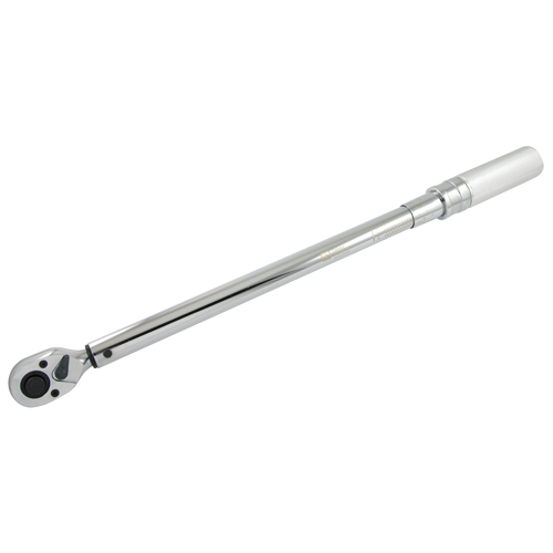 Micro-Adjustable Torque Wrench, Click, 1/2" Square Drive, 0 - 250 ft-lbs. Action Paper