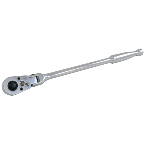 Flex-Head Quick-Release Ratchet Wrench Action Paper