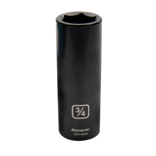 Douille SAE, Chocs, 3/8", Prise 1/2", 6 pans, Profond Action Paper