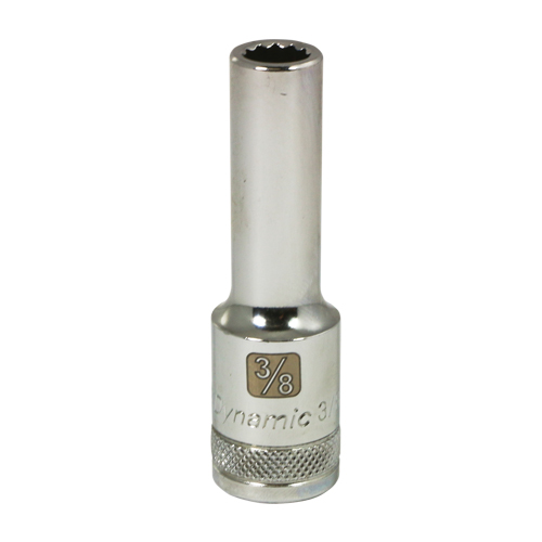 Douille SAE, 3/8", Prise 1/2", 12 pans, Profond Action Paper