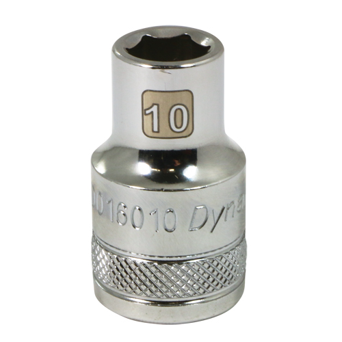 Douille m&eacute;trique, 10 mm, Prise 1/2", 6 pans Action Paper