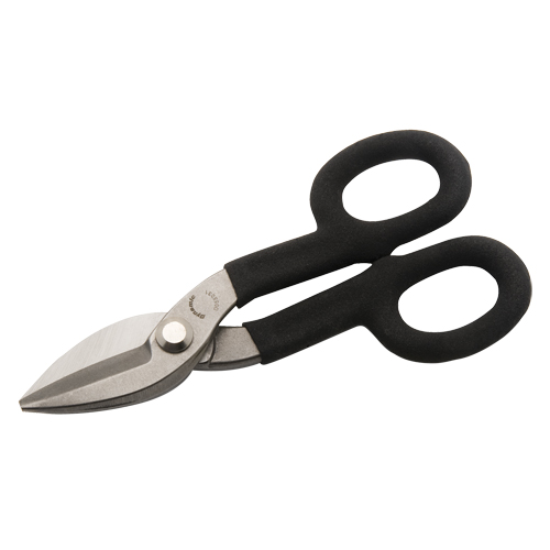 Tin Snips, 1-3/4" Cut Length, Straight Cut Action Paper
