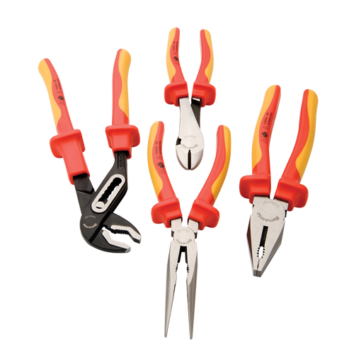 Plier Set with Insulated Handles Action Paper
