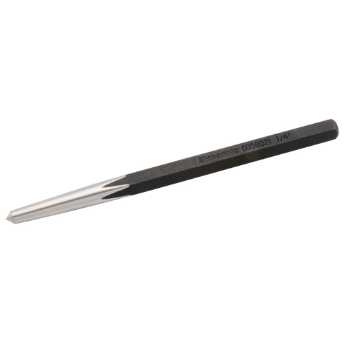Centre Punch, 5/64" Dia., 1/4" Stock Size, 3-1/2" L Action Paper