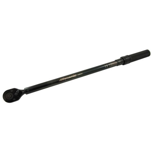 Torque Wrench, Click, 1/2" Square Drive, 30 - 250 ft-lbs. Action Paper