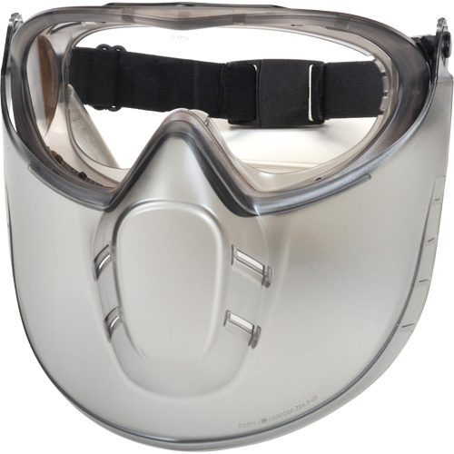 Lunettes de s&eacute;curit&eacute; Capstone Shield avec &eacute;cran facial amovible, Lentille Transparent, Antibu&eacute;e, Ventilation Directe/Ferm&eacute; Action Paper
