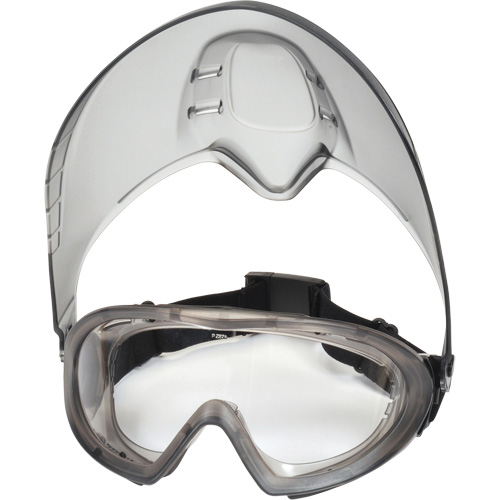 Lunettes de s&eacute;curit&eacute; Capstone Shield avec &eacute;cran facial amovible, Lentille Transparent, Antibu&eacute;e, Ventilation Directe/Ferm&eacute; Action Paper