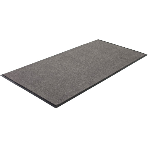 Poly-Tuft Matting, Wiper, 3' x 60' x 5/16", Charcoal Action Paper