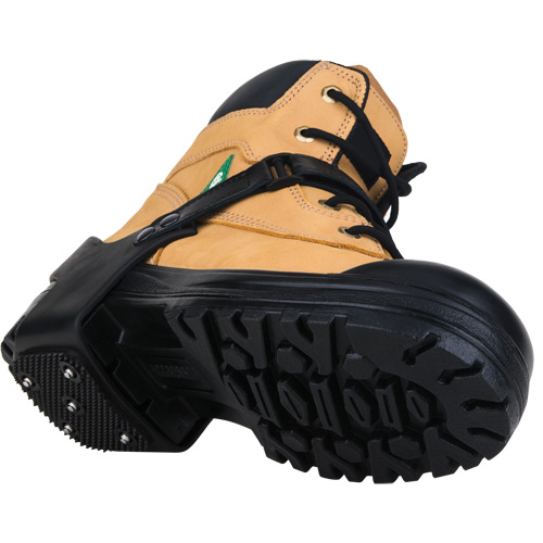 Intrinsic Heelstop Ice Cleats, Tungsten Carbide, Stud Traction, Large Action Paper