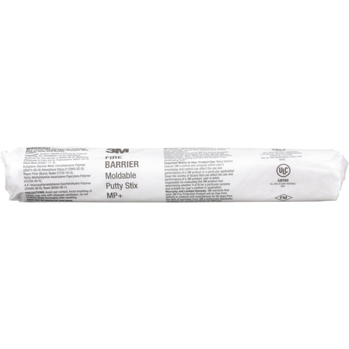 B&acirc;tonnet de mastic mall&eacute;able ignifuge MP+ Action Paper