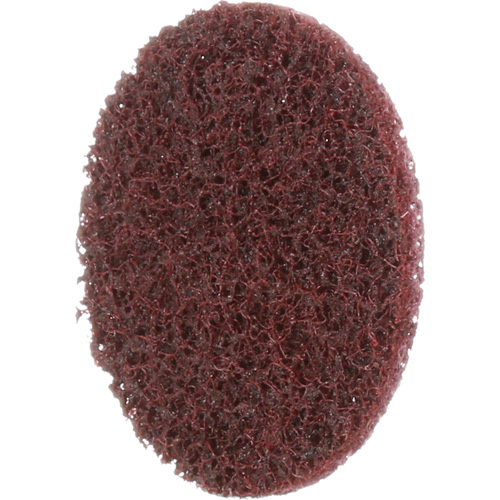 Disque de conditionnement de surface SC-DR Roloc Scotch-Brite, 2" dia., Grain Moyen, Oxyde d'aluminium Action Paper