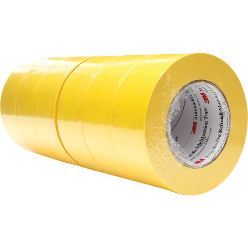 Ruban-cache de finition pour finition automobile 388N, 48 mm (2") x 55 m (180'), Jaune Action Paper