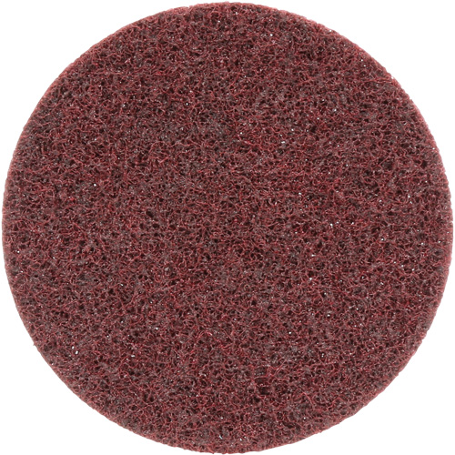 Disque de conditionnement de surface , SC-DR Roloc Scotch-Brite, 4" dia., Grain Moyen, Oxyde d'aluminium Action Paper