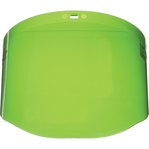 &eacute;cran facial, Polycarbonate, Teinte Vert Action Paper
