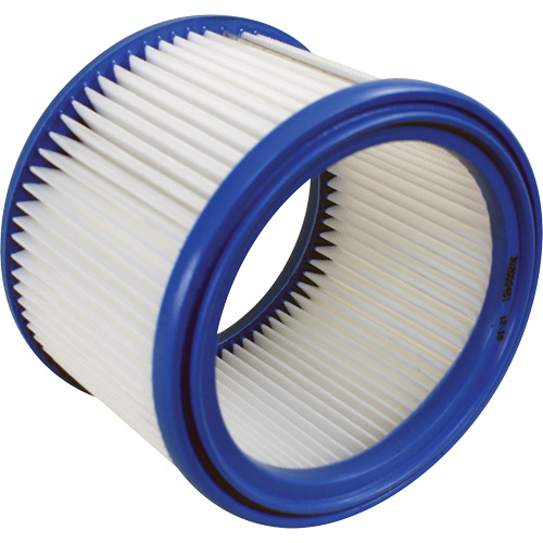 Filtre PET-Fleece de rechange pour aspirateur, Cartouche, Pour 7 gal. US Action Paper