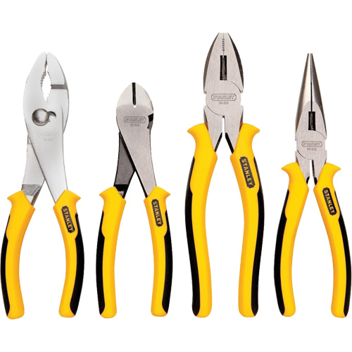 Bi-Material Pliers Set, 4 Pieces Action Paper