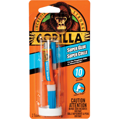 Colle cyanoacrylate, 2 x 3 g, Tube, Transparent Action Paper