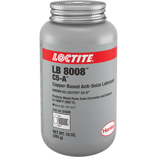 Lubrifiant antigrippant &agrave; base de cuivre, 10 oz, Canette &agrave; dessus brosse, 1800°F (982°C) Temp&eacute;rature max. Action Paper