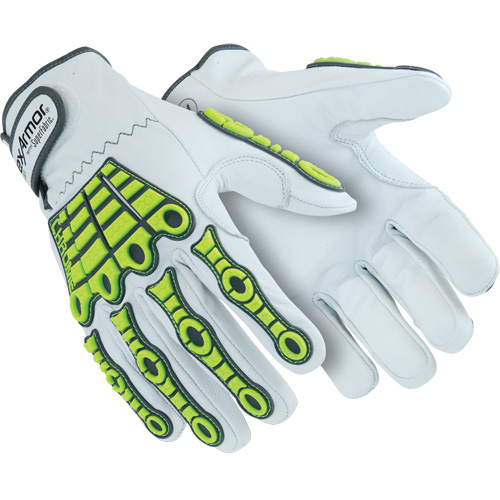 Gants r&eacute;sistant &agrave; la coupe Chrome Series 4080, 8/Moyen, Paume en Ch&egrave;vre, Poignet Boucle et crochet Action Paper