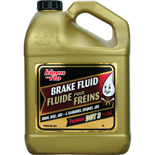 Premium DOT 3 Brake Fluid Action Paper