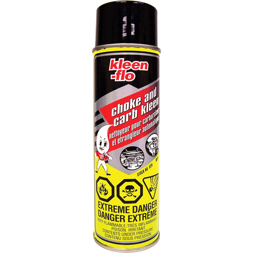 Choke & Carb Kleen Carburetor Cleaner Action Paper