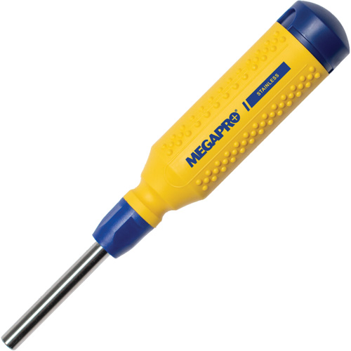 Original Stainless Steel 15-in-1 Multi-Bit Screwdriver, 8-37/50" L, Textured Handle Action Paper