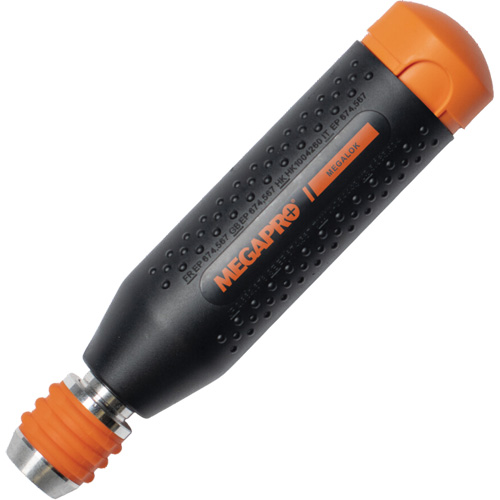 Original MEGALOK 15-in-1 Multi-Bit Screwdriver, 6-3/10" L, Textured Handle Action Paper