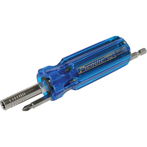Tournevis multi embouts Super 8 Plus, Prise Plastique Action Paper