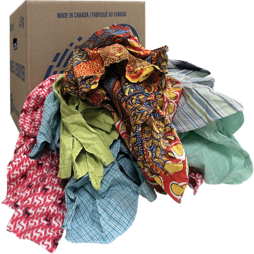Wiper Rags, Mix Colours, 10 lbs. Action Paper