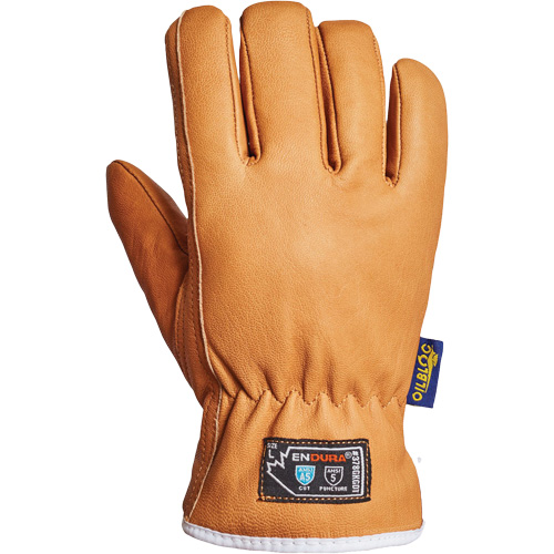 Endura&reg; Gloves, Large, Synthetic Palm, Thinsulate Inner Lining Action Paper
