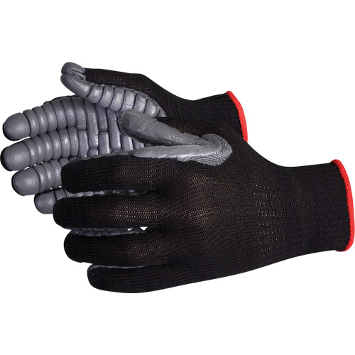 Vibrastop Anti-Vibration Full-Finger Gloves, Size Large, Synthetic Palm Action Paper