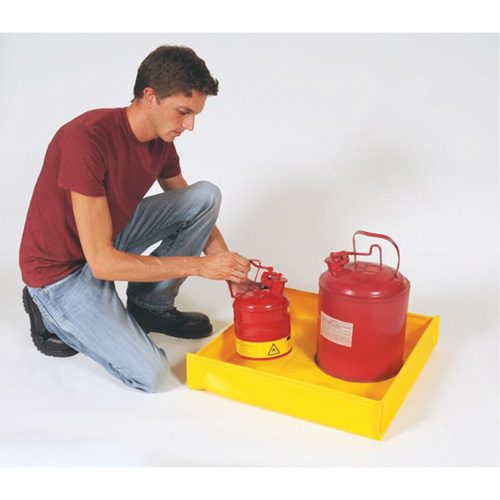 Flexible Ultra-Utility Tray&reg;, 12" L x 12" W x 4.8" H, 1.5 US Gal. Spill Capacity Action Paper