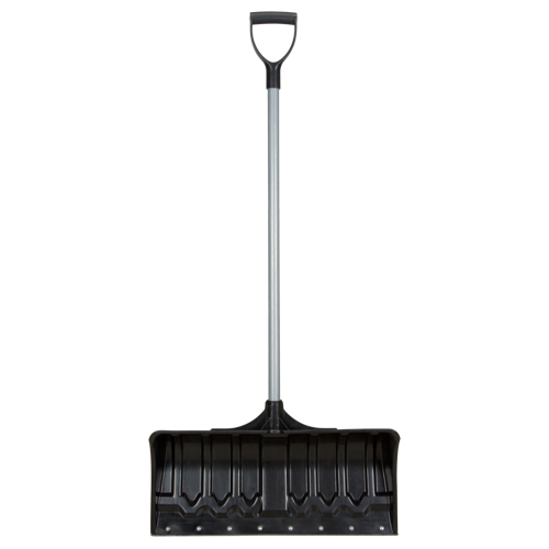 Snow Pusher, Polypropylene Blade, D-Grip Handle, 21-1/4" W Action Paper