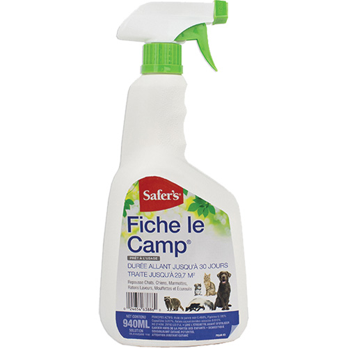 R&eacute;pulsif liquide contre les animaux Fiche le camp Action Paper