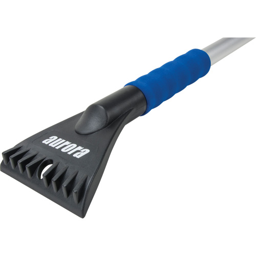 Brosse &agrave; neige tr&egrave;s longue, lame Polypropyl&egrave;ne, 34" Longueur, Bleu Action Paper