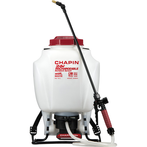 Rechargeable Backpack Sprayer, 4 gal. (15 L) Action Paper