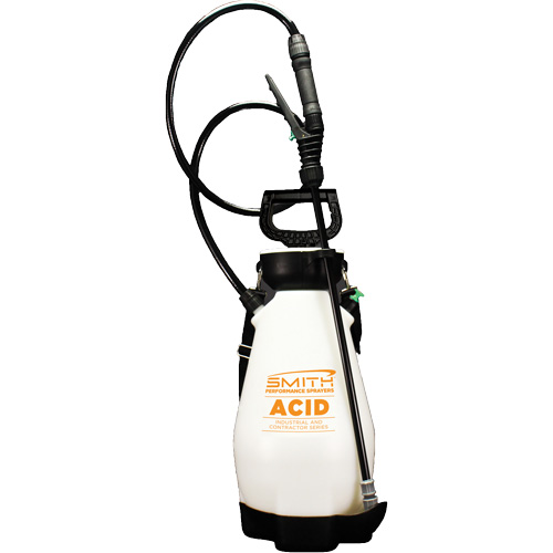 Industrial & Contractor Series Acid Compression Sprayer, 2 gal. (9 L), Polyethylene, 21" Wand Action Paper