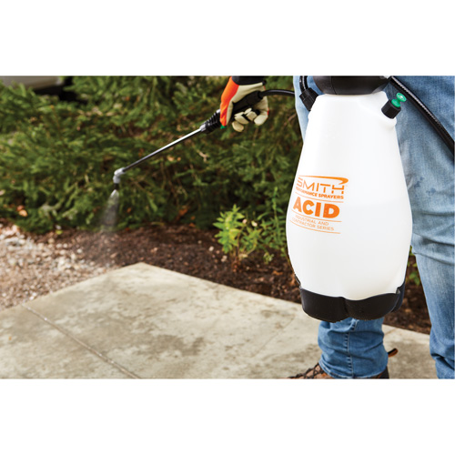 Industrial & Contractor Series Acid Compression Sprayer, 2 gal. (9 L), Polyethylene, 21" Wand Action Paper