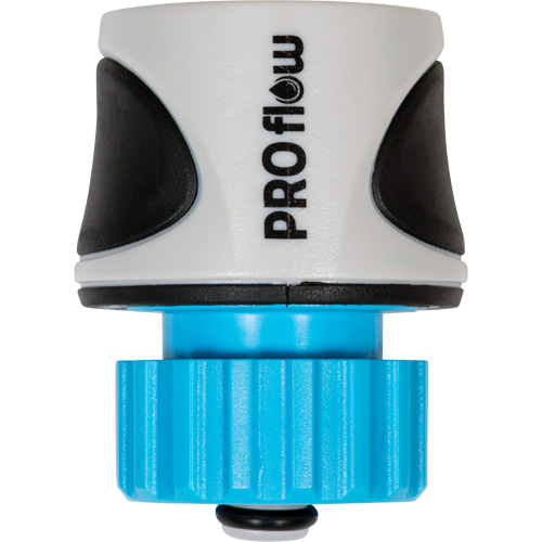 Raccord femelle pour boyau avec dispositif Waterstop Pro Flow Action Paper