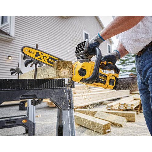 MAX* Cordless Chainsaw Kit, 12", Battery Powered, 20 V Action Paper