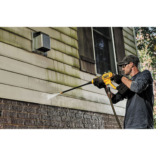 Pressure Washer Kit, Battery Powered, 550 PSI, 1 GPM Action Paper
