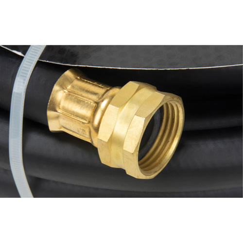 Tuyau en caoutchouc de calibre entrepreneur, Caoutchouc, 5/8" dia x 25' Action Paper