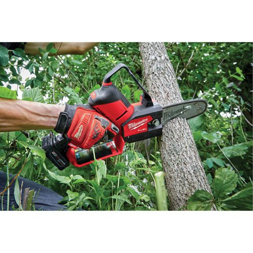 M12 Fuel Hatchet 6" Pruning Saw Action Paper
