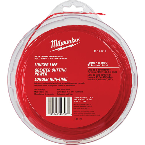 0.095" x 250' Trimmer Line Action Paper