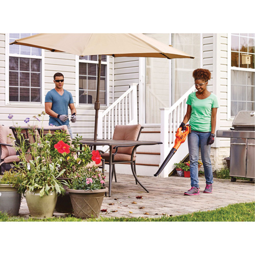 Trousse de balayeuse sans fil Max*, 20 V, Vitesse d'air 130 mi/h, &agrave; pile Action Paper