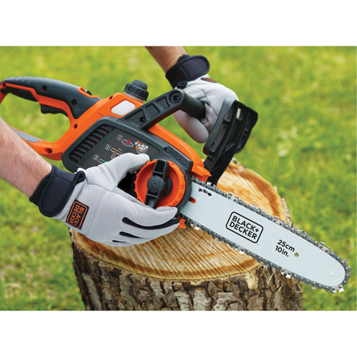 Max* Cordless Chainsaw Kit, 10", Battery Powered, 20 V Action Paper